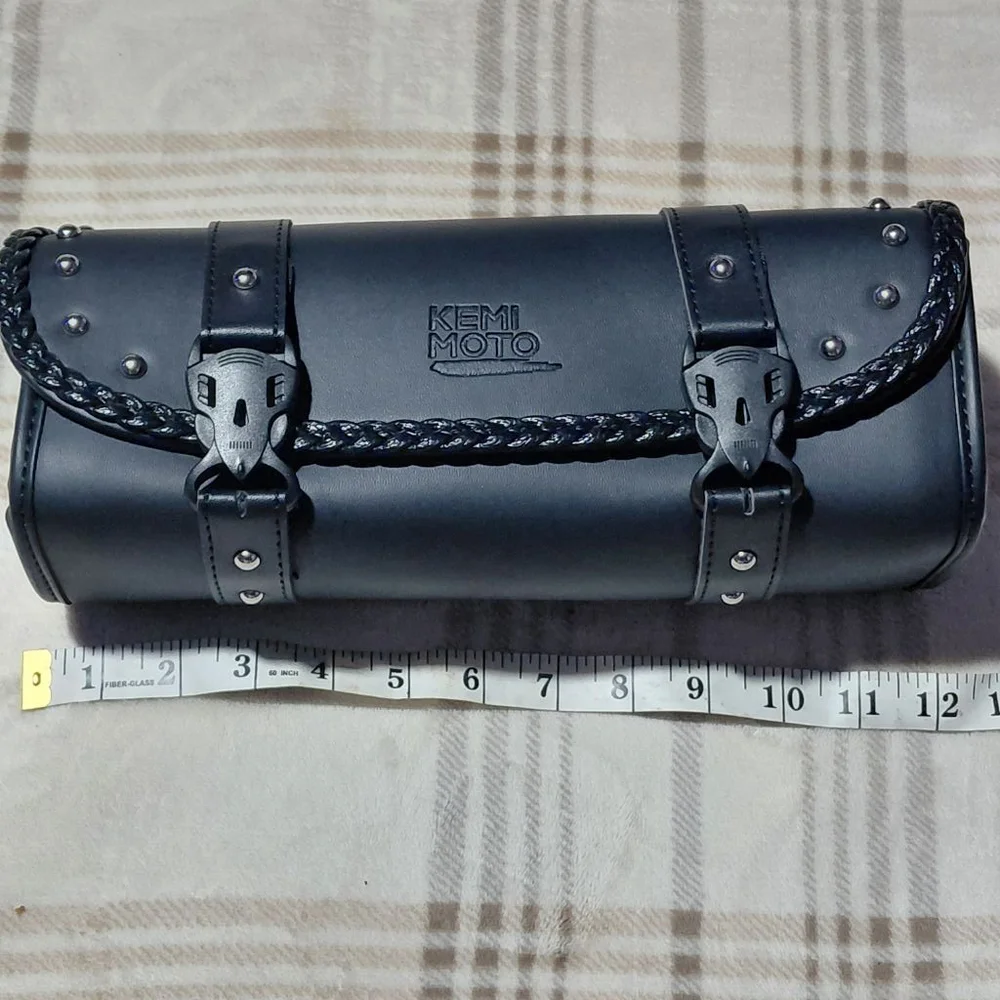 Kemi Moto Black Motorcycle Tool Bag